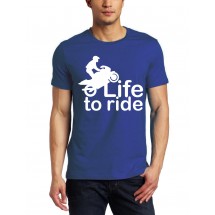 Marškinėliai Life to Ride